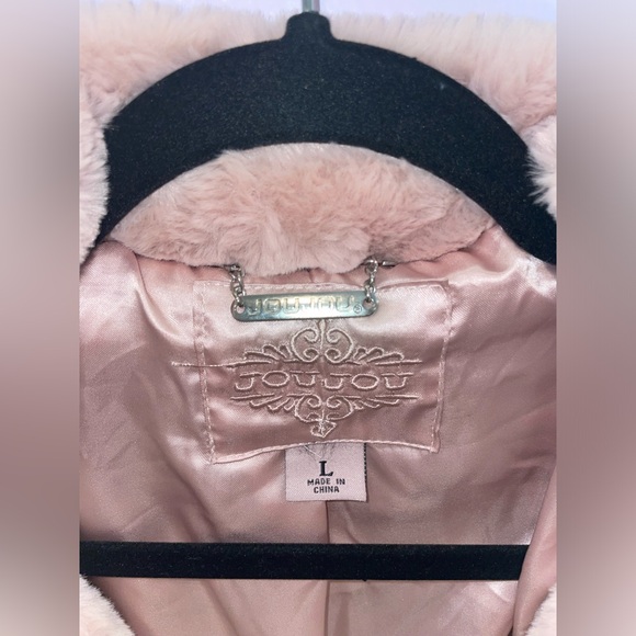 Jou Jou pink fur coat - Picture 2 of 5